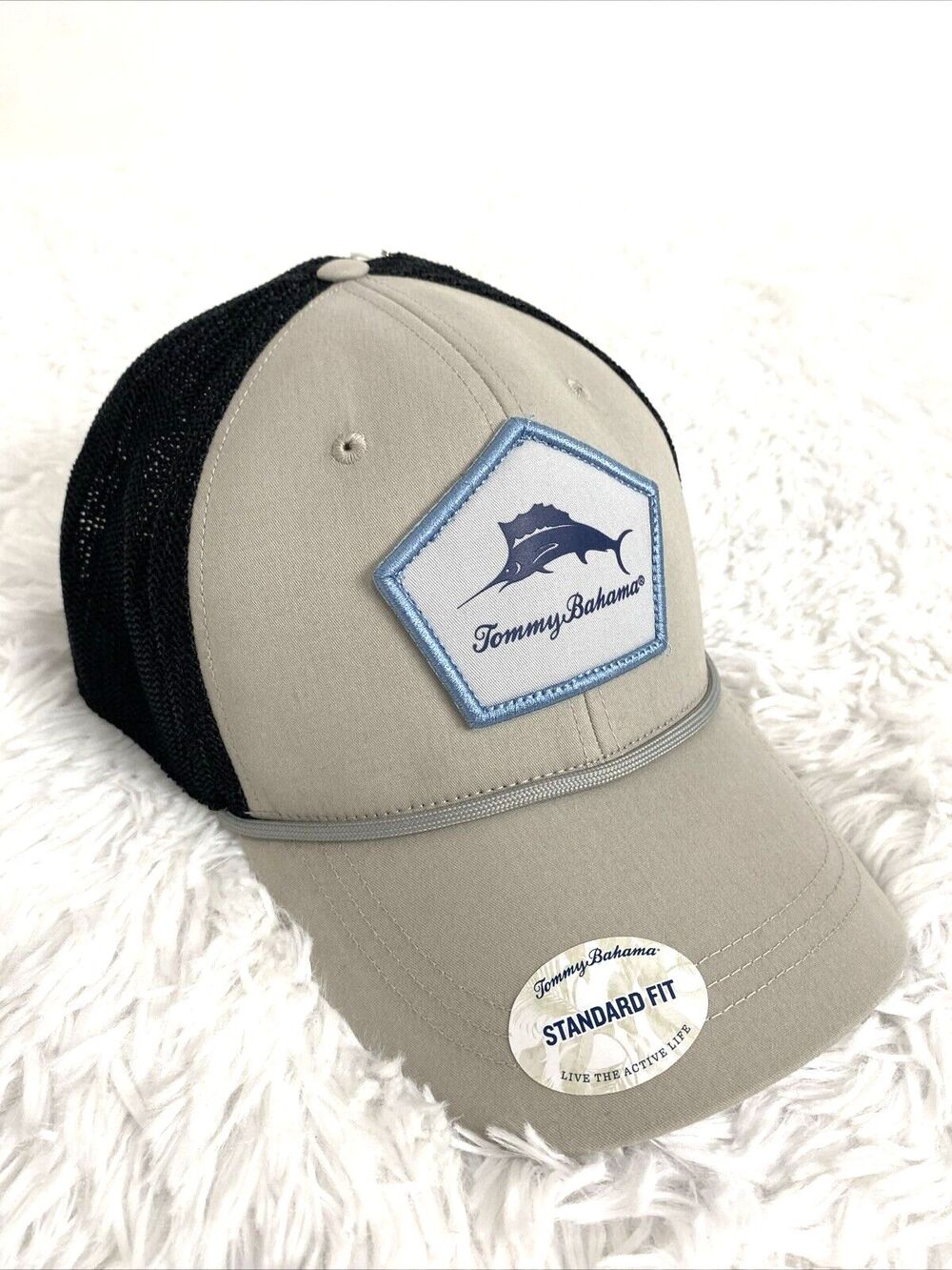 Tommy Bahama Hat Gray/Black Mesh Snapback Tip Your Cap Baja Margarita Recipe